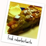 Rabarberkage